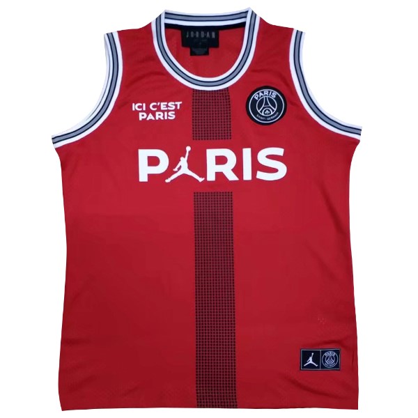 Jordan Trikot Sin Mangas Paris Saint Germain 2018-19 Rote Fussballtrikots Günstig